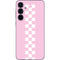 Pink Checkerboard Galaxy A36 5G Skin